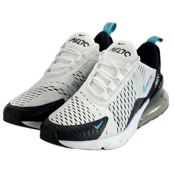 Nike Shoes - Nike Air Max 270 Women 8 White Dusty Cactus AH6789-115 Low Top Lace Up Running